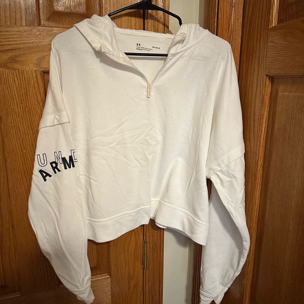 Women’s Under Armour Hooded Quarter-Zip Pullover
